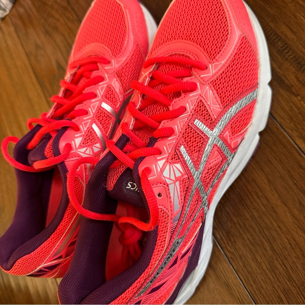 Asics Womens Gel-Exalt 3 #T666N Size 10 Lace Up Running Shoes Work Out Sneakers - Picture 6 of 7